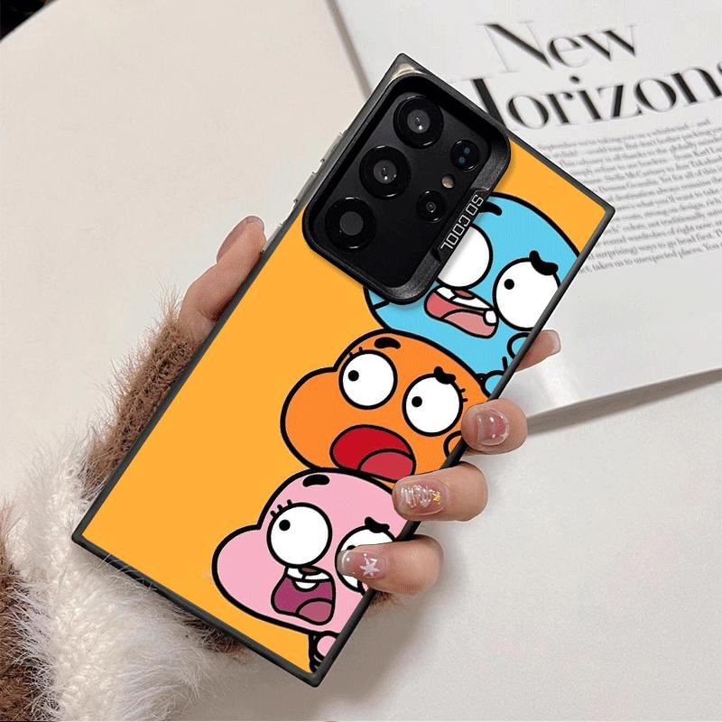 A-Потрясающий мир G-Гамбол Мягкий чехол для телефона для Samsung Galaxy S24 S25 FE S26 Edge S23 Ultra S22 Plus S21 + Ударопрочная задняя крышка