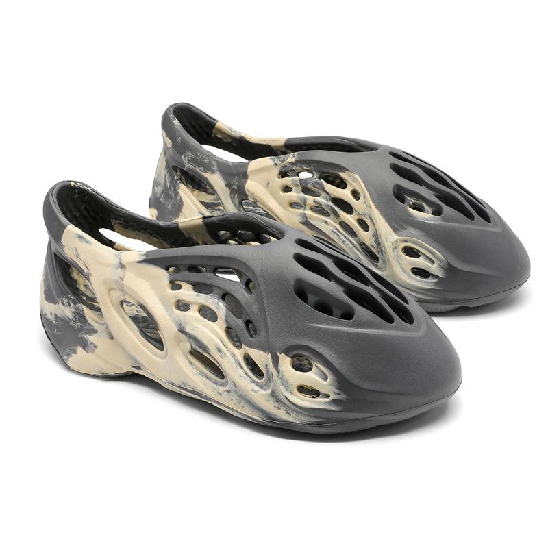 3818 кокосовые изи дырявые туфли женские Канье летние новые парные пляжные крутые шлепанцы мужские