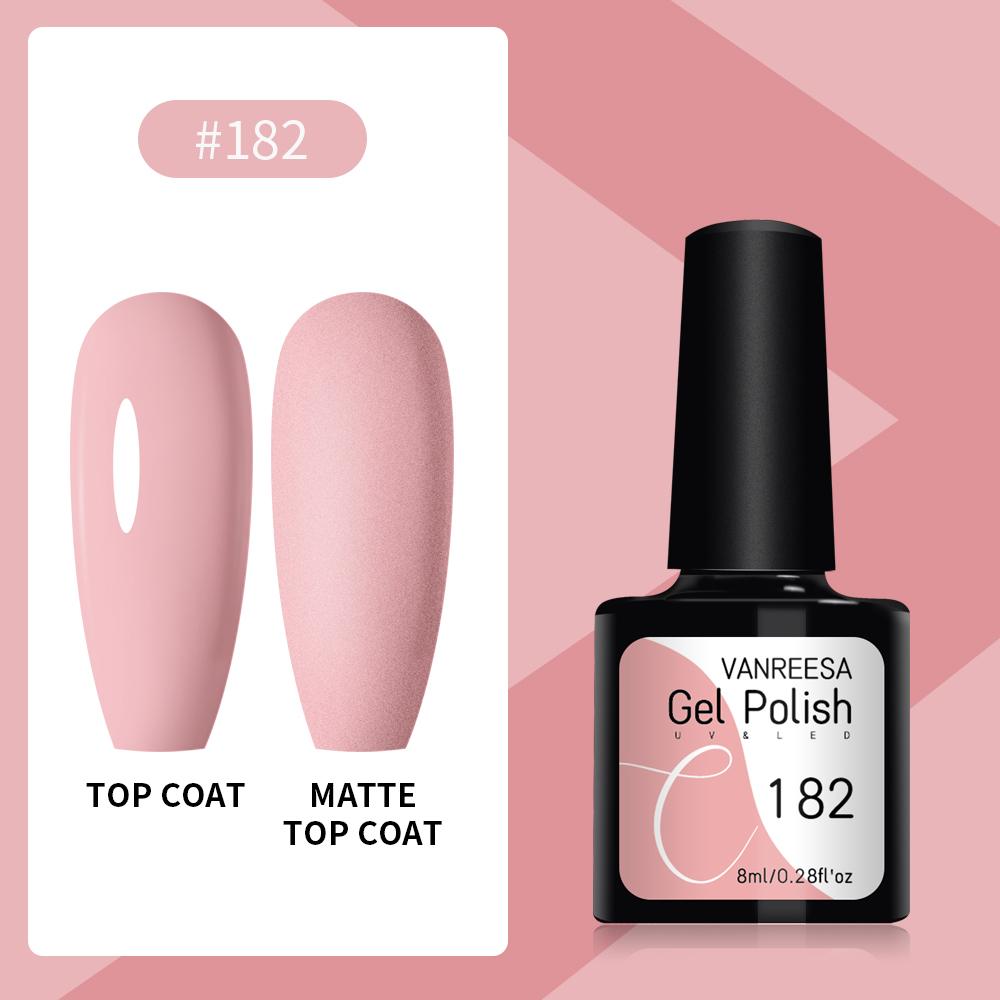 VANREESA Набор гелей для ногтей 111 цветов Гель-лак для ногтей Soak Off Базовое покрытие Верхнее покрытие Маникюр для ногтей УФ-светодиодный полуперманентный лак Стойкий гель для дизайна ногтей