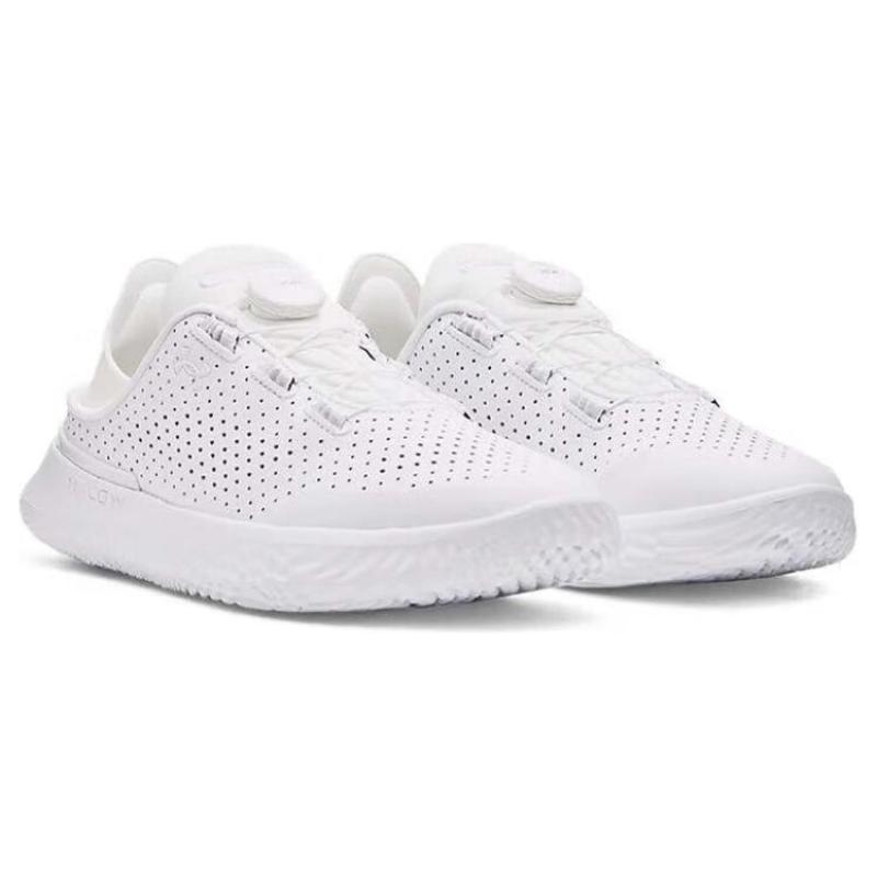 Under Armour Амортизация SlipSpeed, Износостойкие Низкие Повседневные Кроссовки Унисекс Белые Кроссовки 3027049-125