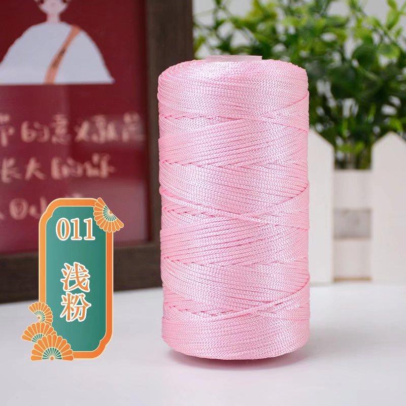 Mercerized Ice Hemp Thread 100G Shaft Medium And Thin Hollow Thread Sun Hat Shoes Crochet Hand-Woven Thread Full Free Shipping