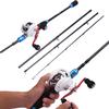 Удочки и рыболовные катушки Комбинированные карбоновые удочки и катушка 18+1 BB для ловли окуня на открытом воздухе