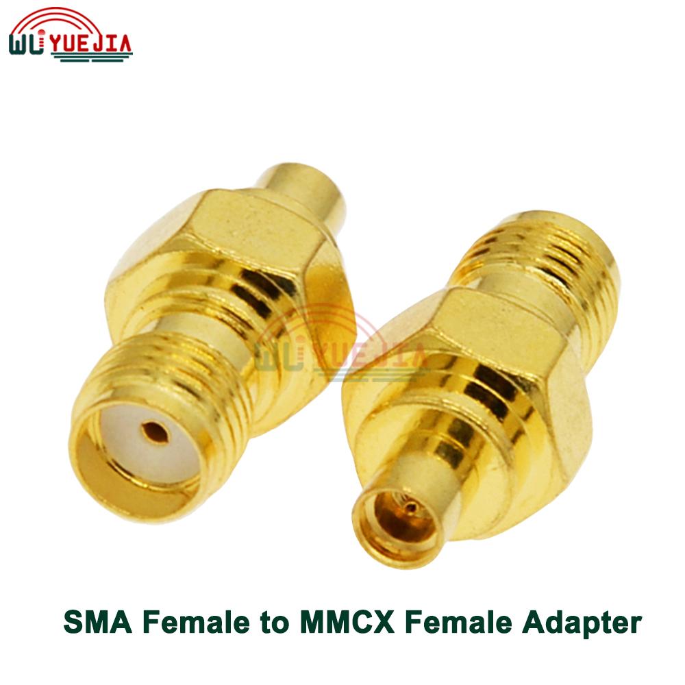 2 шт./лот RF-адаптер SMA на SMB/SMC/MCX/MMCX Штекер или Гнездо Прямой 50 Ом RF Коаксиальный Разъем Позолоченная Латунь