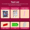 Diamond painting magical gnome fantasy mushroom art DIY 5D home room decoration kit