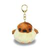 AMUFUN Fukufuku Bird Mascot Keychain Chunsuke (Sparrow)