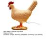 Chicken Egg Lamp Funny Chicken Butt Night Light with Egg Resin LED Hem Lamp for Easter