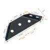 8Pieces Heavy Duty Cold-Rolled Steel Right Corner Brackets Wood Shelves Right Angle-Stand Supporting Furniture Hardware