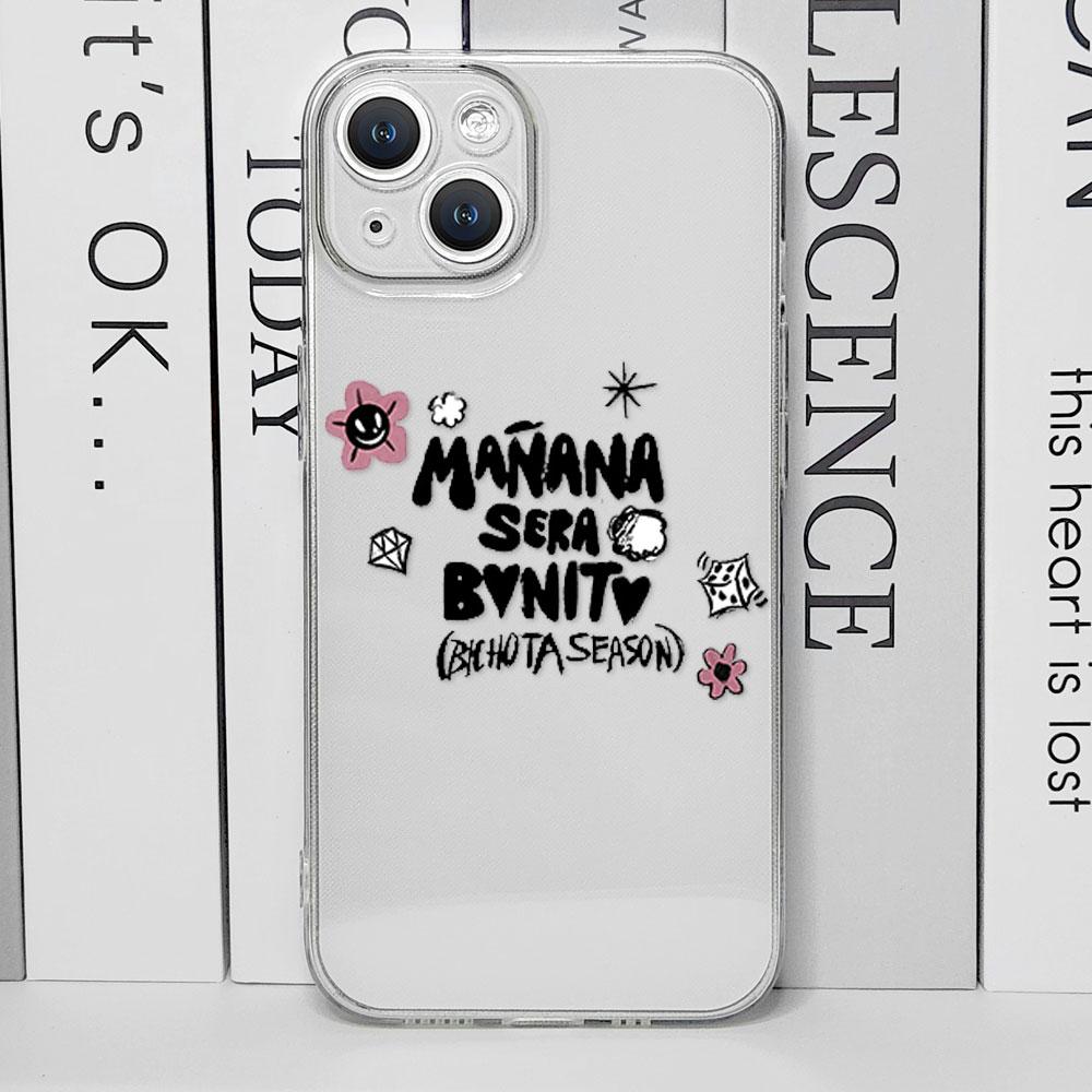 Чехол для телефона Karol G Manana Sera Bonito для iPhone 16 15 14 13 12 11 Pro Max Mini 7 8 Plus SE20 X XS MAX Fundas Мягкий силиконовый чехол