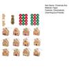 Christmas House Gift Box Set 3D Pop Up Cottage Gift Box Festive Holiday Packaging for Cookies Sweets Toys