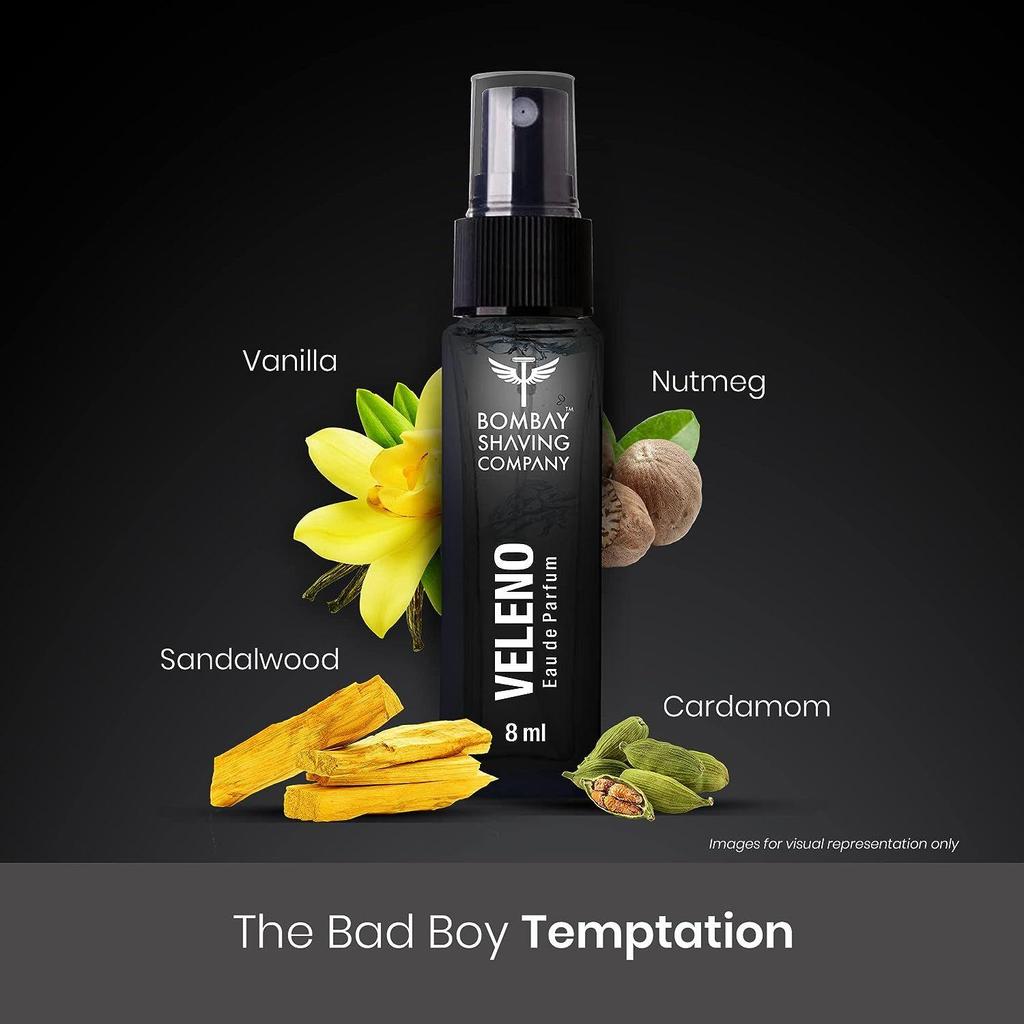 Bombay Shaving Company Perfume For Men | Premium Perfume Gift Set For Men - 8ml X 4 | Gift for Men