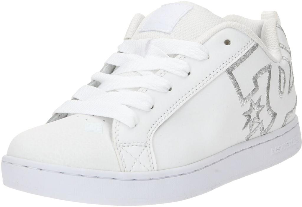 Кроссовки DC Shoes Court Graffik W (300678) Sneaker white silver