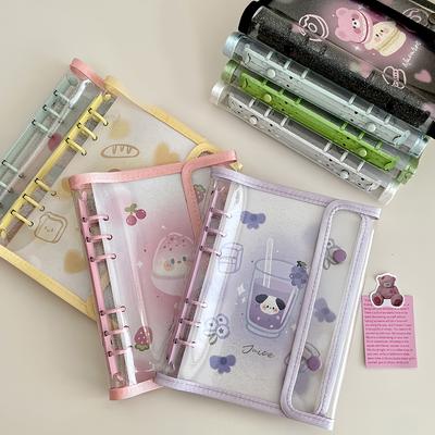 Альбом для фотокарточек A6 DIY Книга для коллекционирования фотокарточек Альбом для фотокарточек айдолов Скрапбукинг Фотоальбом Ins Блокнот-журнал Папка для карточек