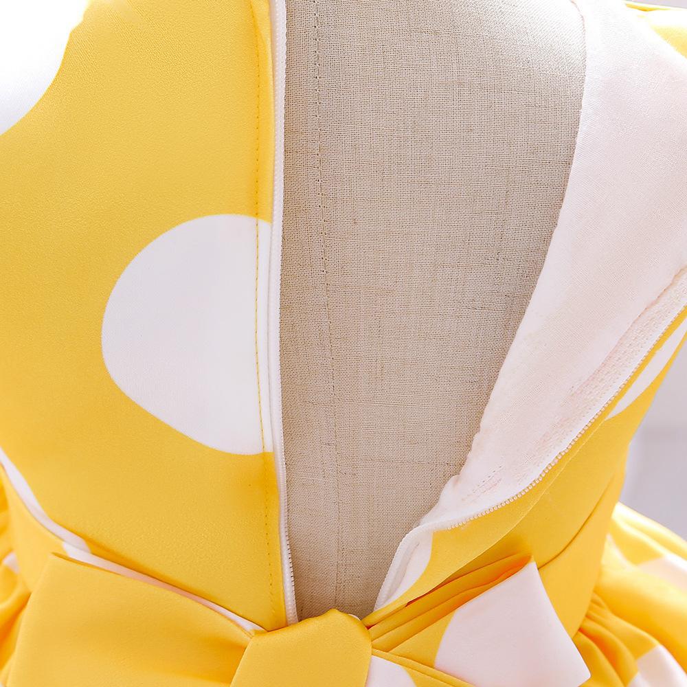 От 1 до 6 лет, Испания, Vestidos, бальное платье-пачка для новорожденных, на крестины, принцесса на день рождения, детская одежда с бантом для маленьких девочек, летние платья