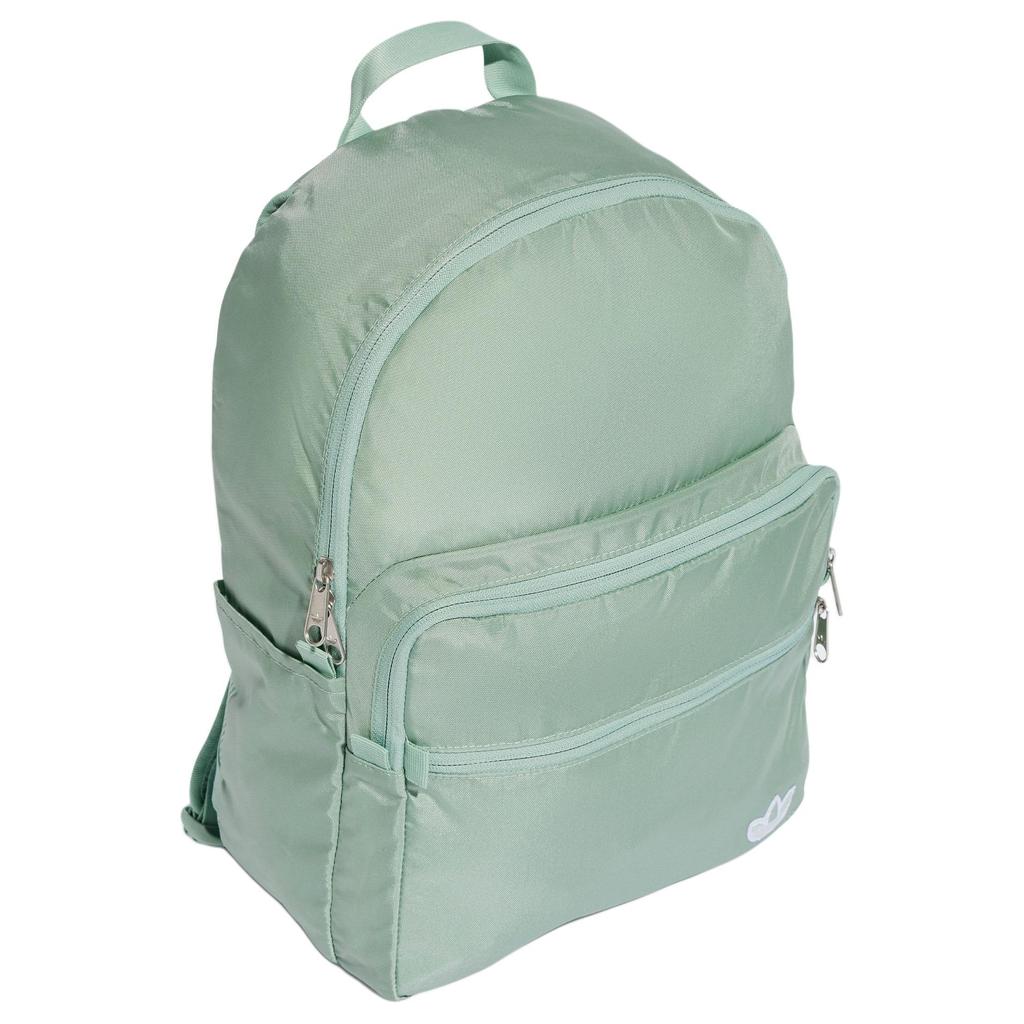 Adidas Originals Casual Adjustable Strap Recycled Nylon Backpack Unisex Backpack Light-Green IX7335