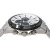 Часы Clock House Business Casual Solar Chronograph, белые и черные, цвет «панда», мужские, MBC1003-WH1A