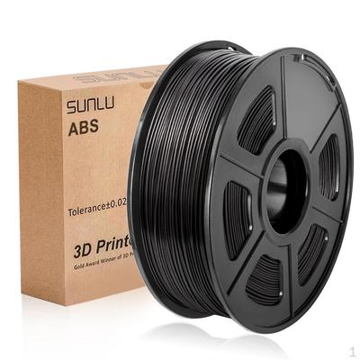 ABS-филамент 1,75 мм для 3D-принтера +/- 0,02 мм, катушка 1 кг (2,2 фунта)