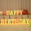 LED English Letter String Lights for Weddings, Proposals, and Birthdays