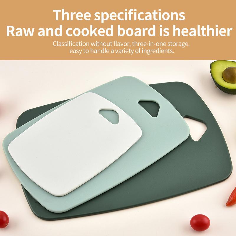 1/3Pcs PP Cutting Board Set, Non-Slip Chopping Board for Vegetables Fruits Baby Food (Multifunctional)