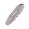 Hamans Titanium EDC Prybar Portable Mini Keychain (Grey)