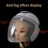 Защитная пленка для мотоциклетных шлемов Многофункциональная Пленка для шлемов, устойчивая к дождю и туману Погодоустойчивый аксессуар для шлемов для мотоциклов