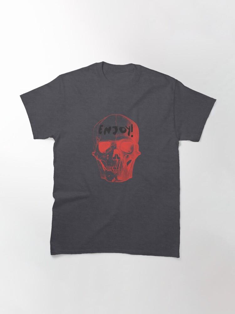 DM Memento Mori Black-Red Skull Classic T-Shirt