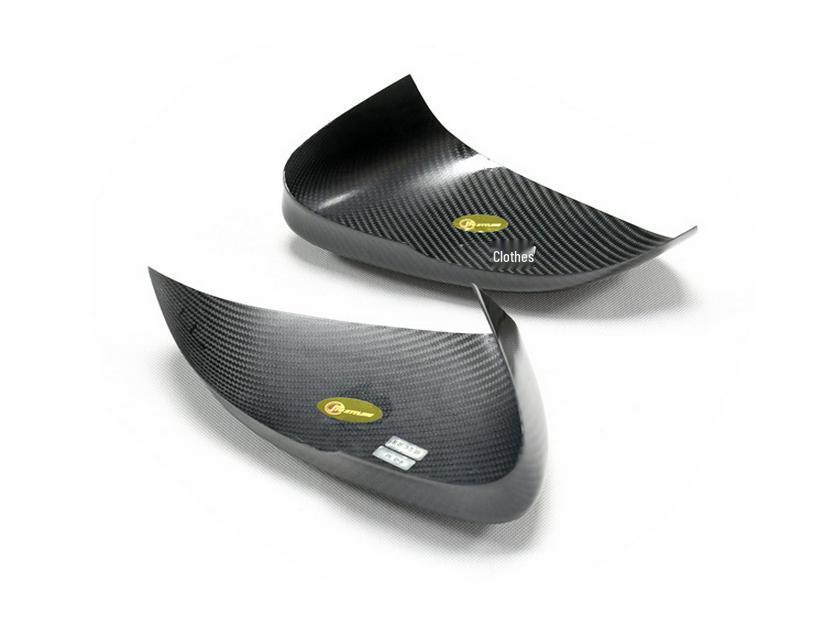 Накладка на зеркало заднего вида из сухого углеволокна для Jaguar XE, XF, XEL, XFL, XJL, I-PACE