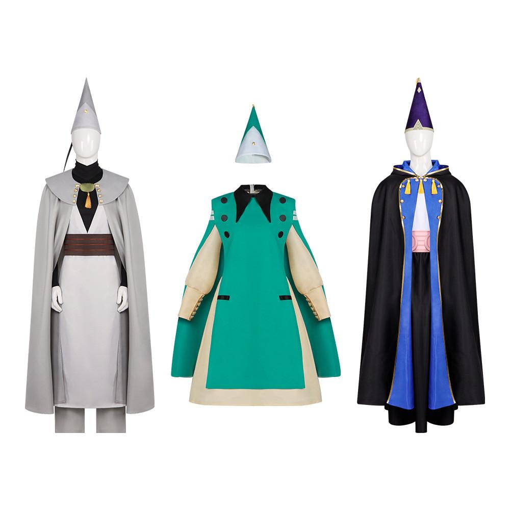 Костюм для косплея Witch Hat Atelier из шерсти с униформой для аниме-ролевых игр и сценических выступлений