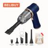 ABS Car Vacuum Cleaner Household Appliances Portable Battery Long Life Powerful Vacuum Cleaner Suitable for Cleaning Car Debris