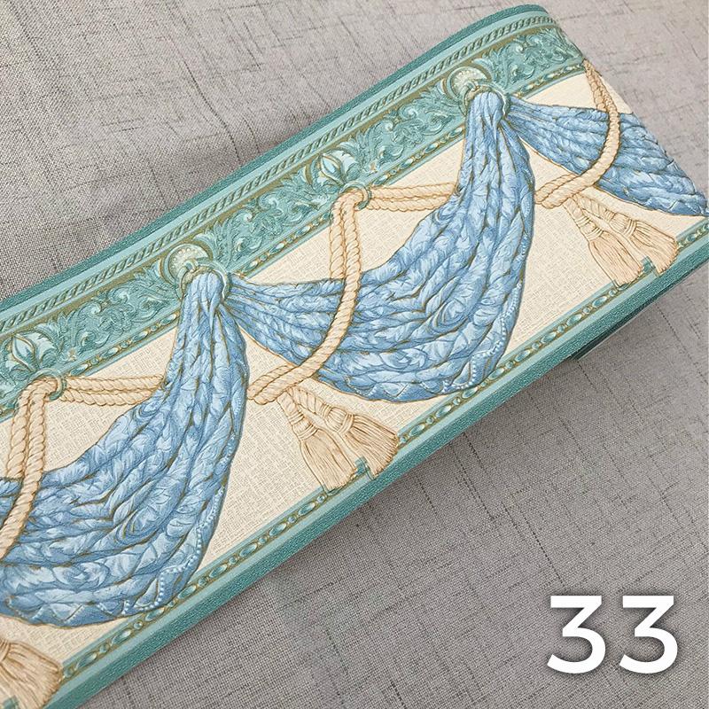 5M ПВХ самоклеящиеся наклейки на плинтус, цветочные наклейки на талию, водонепроницаемые 3D настенные бордюры для ванной комнаты, декор