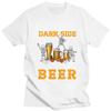 Happy Halloween Skeleton Drinking Beer T Shirts Short Sleeve Tshirt Graphic Tee Tops Pure Cotton Loose Oversized Clothing