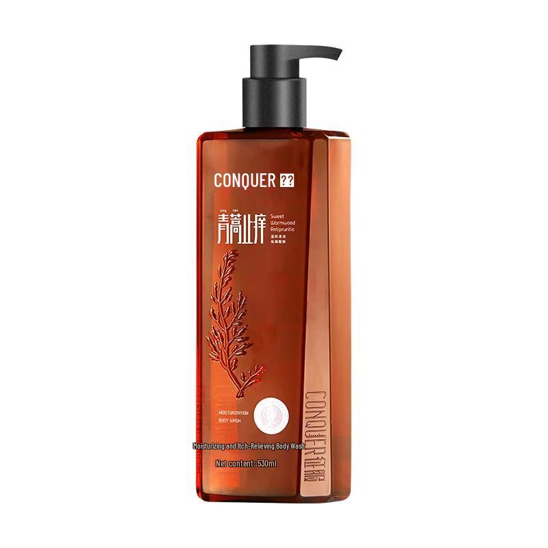 Conquer Soothing Anti-Itch Body Wash, 2 x 530ml