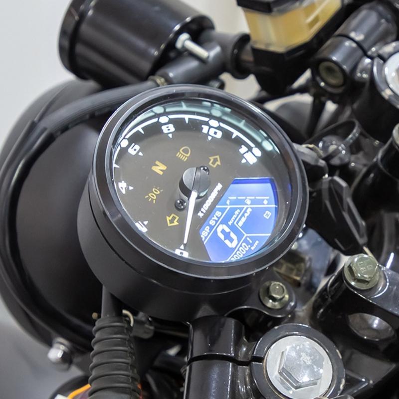 Универсальный мотоциклетный тахометр, одометр, спидометр, измеритель скорости, ночник, подсветка, модификация, инструмент для CG125