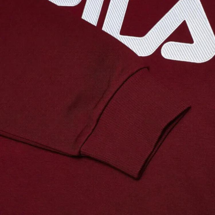 FILA Sweatshirt Unisex Enchanting Pink Wine Red (Unisex) Sweatshirts F51U338298F WI