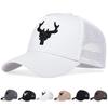 Унисекс кепки с вышитыми рогами животных бейсболки с сеткой весна-лето для отдыха на открытом воздухе регулируемые повседневные шляпы солнцезащитная кепка спортивная кепка