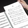 1pc A4 Music Score Storage Book Anti-Glare Piano Guitar Music Organizer Document Binder  Musicians