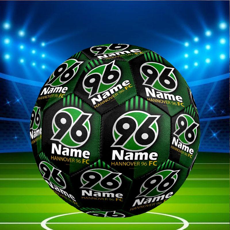 Custom Name Personalized Hannover 96 Football Print Size 5 Soccer Ball Training & Match Football, for Team, Kicking, Gift for Football Enthusiasts