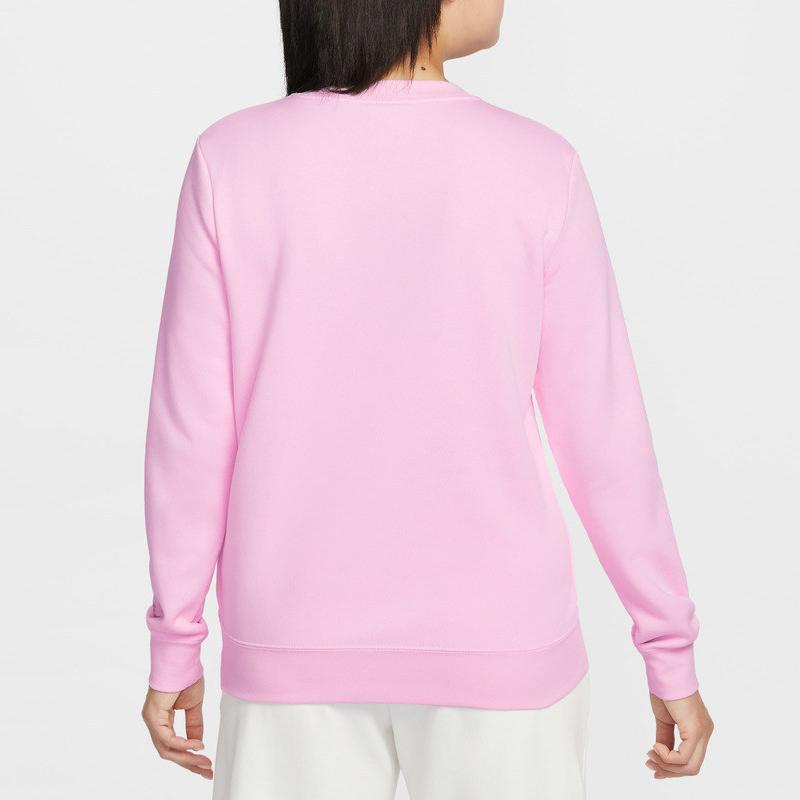 Nike Sweatshirts Women's Pink Crew Neck Moderate Regular IF0225-663