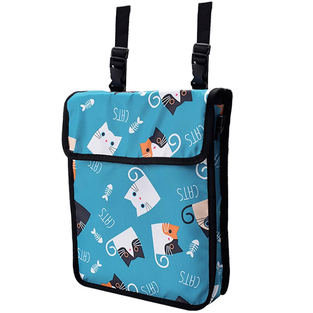 Bicycle Handlebar Bag Thick Waterproof Large Capacity Electric Bike Front Hanging Bag Storage Pocket
