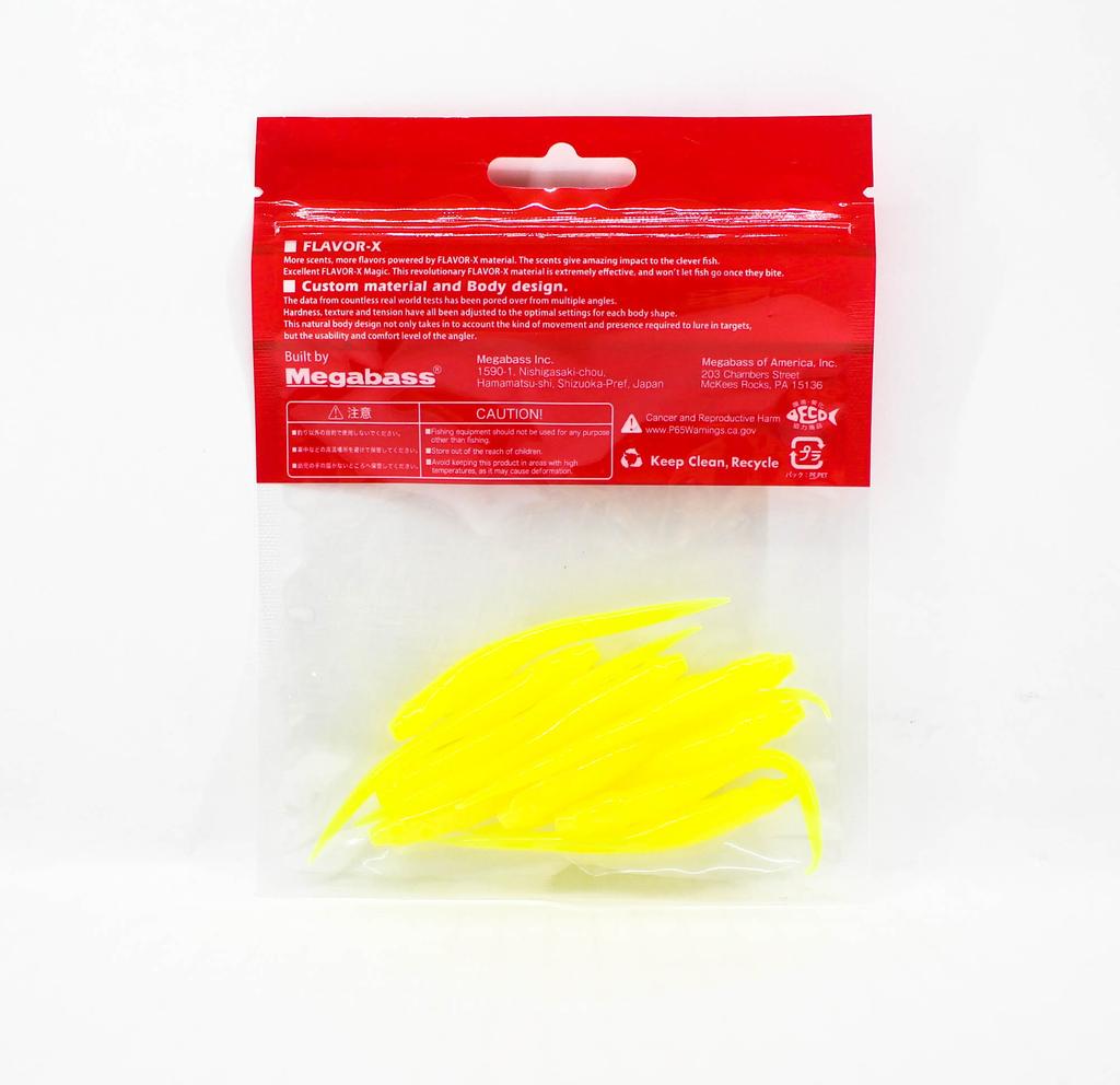 Megabass Мягкая приманка Hazedong 3 дюйма Solid Chart (0565)