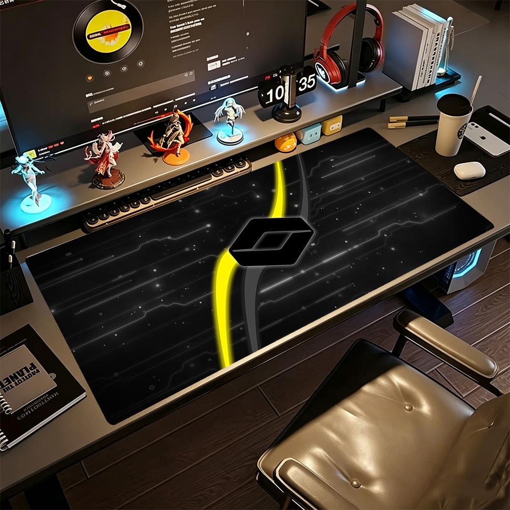 Renault Large Mouse Pad Gamer Mousepad Hd Print Desk Pad Nonslip Rubber Base Office Desk Accessory