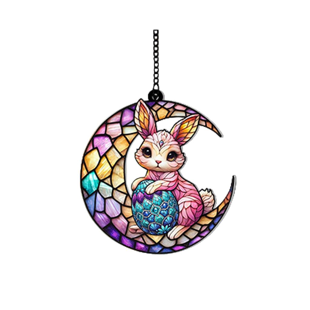 2D Easter Egg Acrylic Flat Printing, Suitable For Home Wall Decoration, Hanging And Hanging