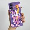 For OPPO A3 4G Phone Case A40 A40m CPH2669 CPH3669 Soft Silicone Sweet Painted Funda Coque Cartoon Printed Protective Back Cover