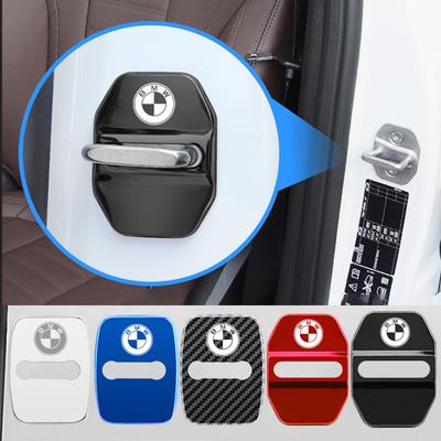 Vbjly8 4pcs Car Car Door Lock Cover Stainless Steel Protection Case For BMW E36 E39 E46 E60 E90 E90 F01 F10 F30 E93 G01 G20 G21 G30 G11 Xhcv4