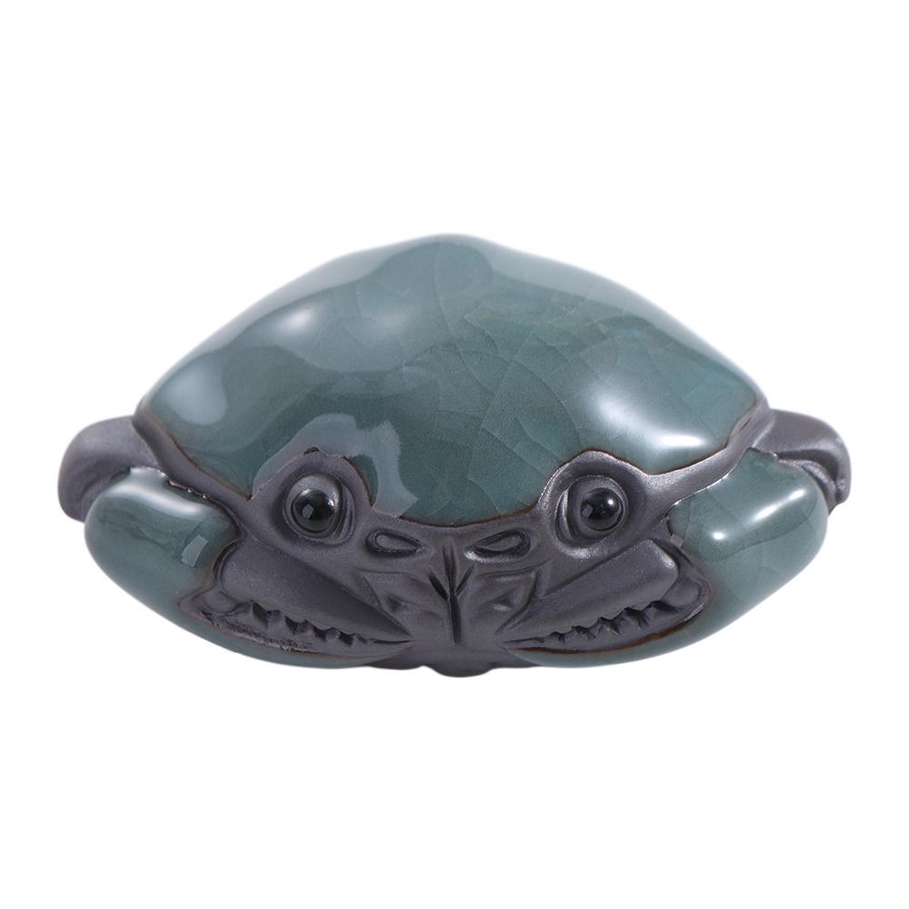 Handmade Cute Crab Tea Pet Creative Small Crab Statue High Quality Little Crab Tea Play Desktop
