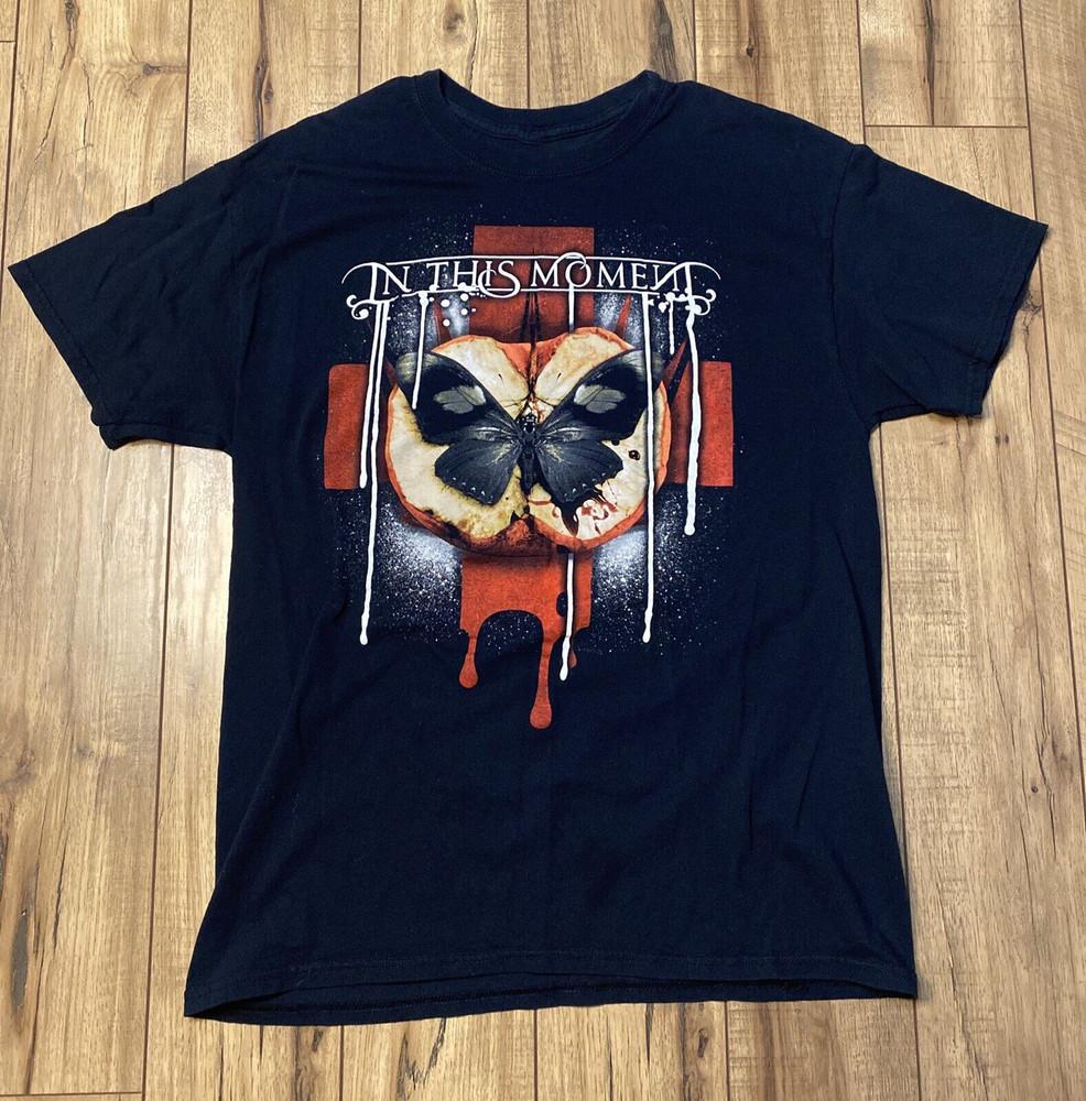 In This Moment Band Apple Butterfly Cotton Men Women Tee Adult Shirt QX726 Unisex T-Shirt