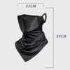Dustproof Ice Silk Head Cover UV Protection Hanging Ear Cycling Scarf  Unisex