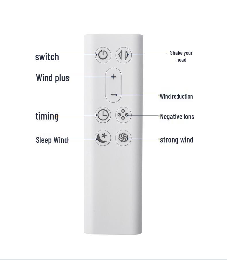 42" Bladeless Tower Fan & Air Purifier, Silent Design with Remote, 110V UK Plug