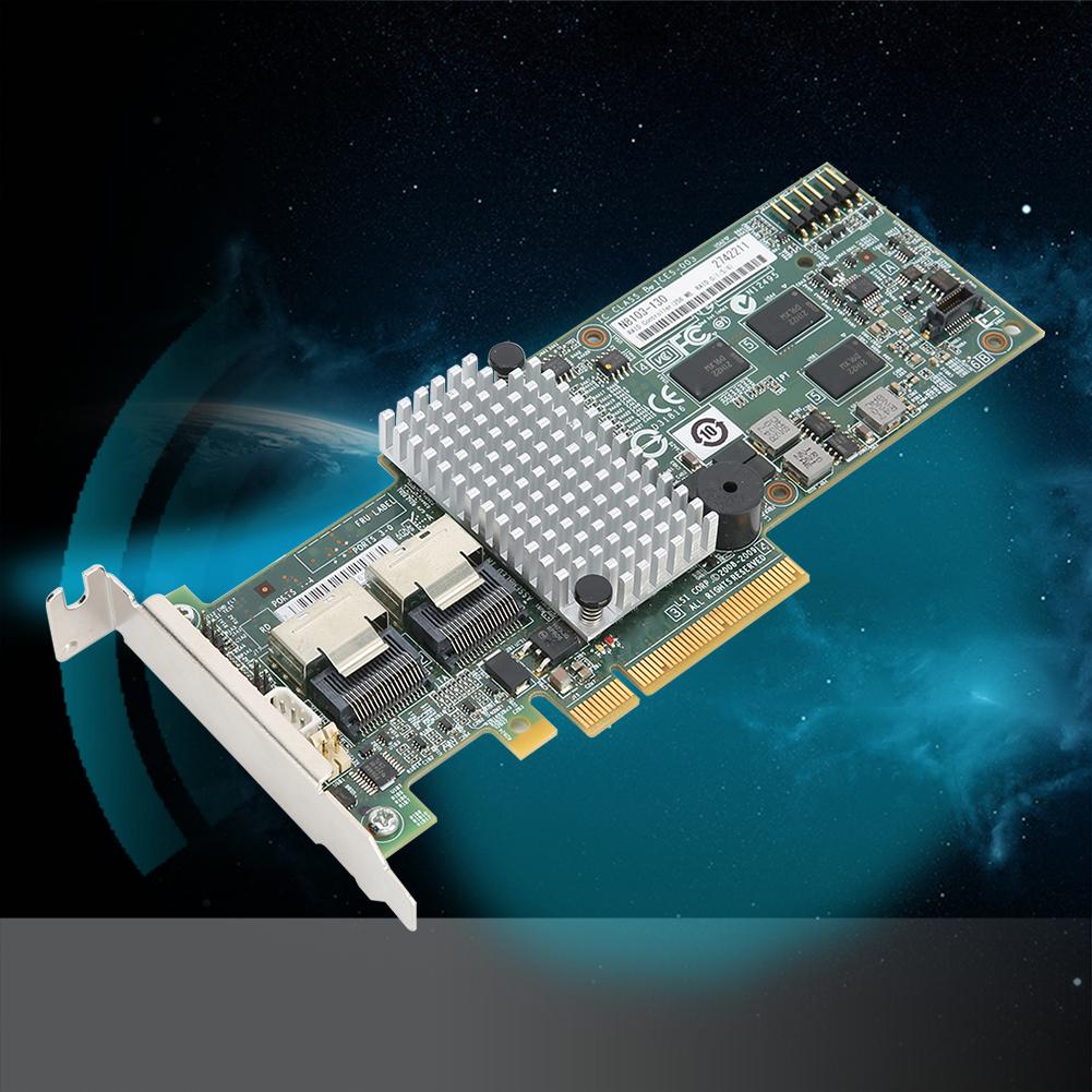 Карта RAID-контроллера для LSI 9264-8i M8103 pcie 6 ГБ/с 256M с поддержкой RAID0 1 5 6