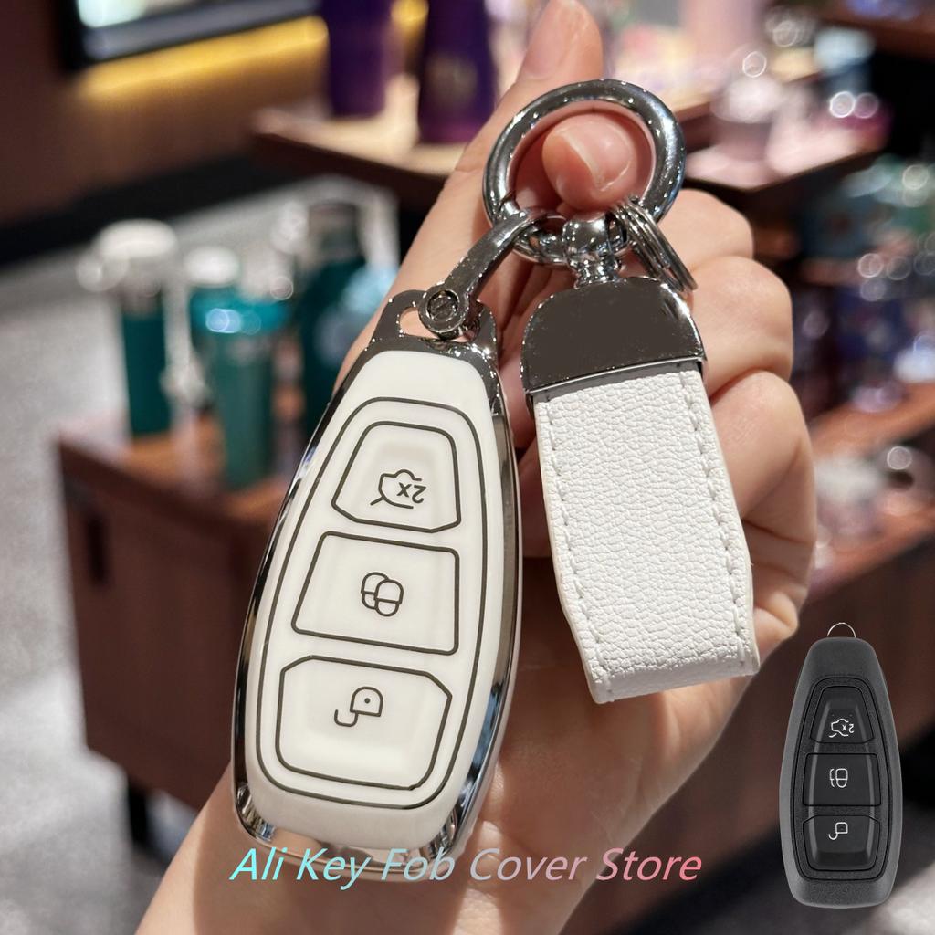 BAYV7 Чехол для автомобильного ключа Брелок для Ford Fiesta IV Focus III Galaxy Fusion Mondeo IV B-Max C-Max II S-Max Kuga II Ecosport и т.д.