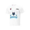 Футболки Li Ning Унисекс Белые с круглым вырезом AHSVE61-2T